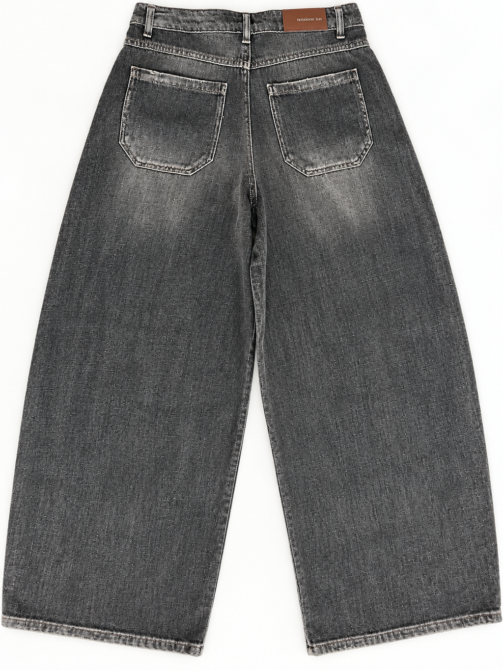 Tensione In Relaxed 100% Cotton Jeans