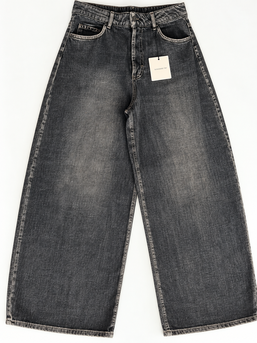 Tensione In Relaxed 100% Cotton Jeans