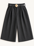 Tensione In  Belted Cropped Pants