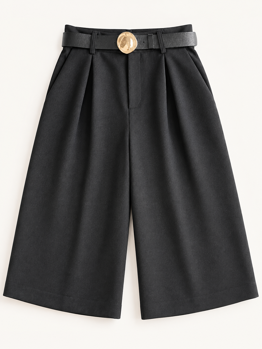 Tensione In  Belted Cropped Pants