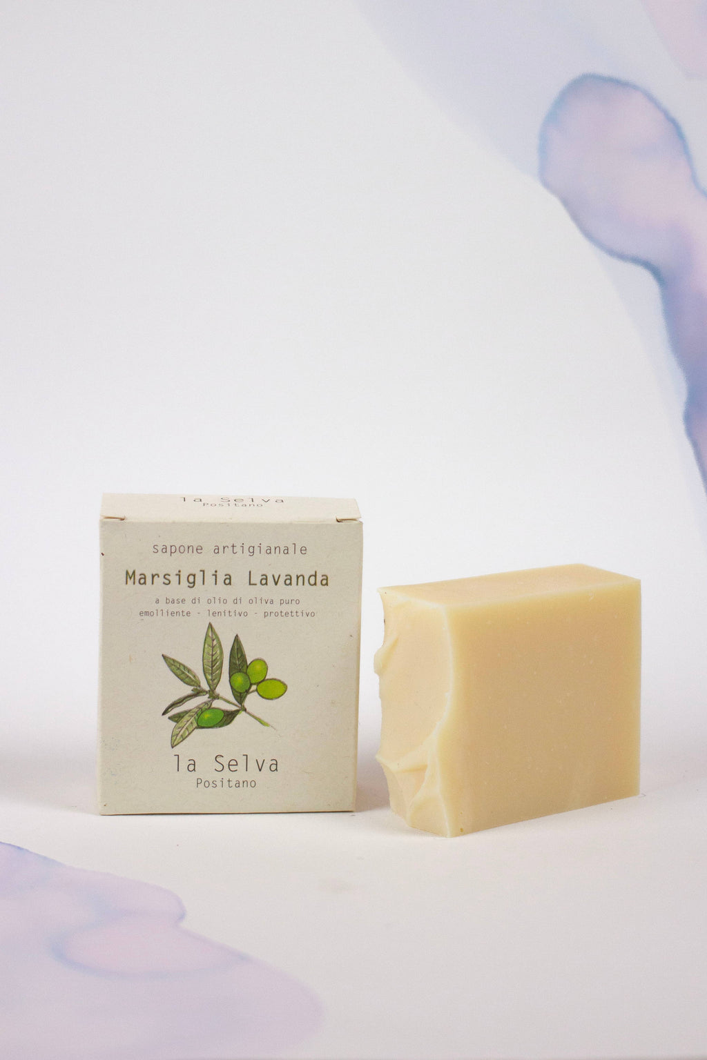 La Selva Positano Cosmetici Naturali - MARSEILLE LAVENDER SOLID SOAP