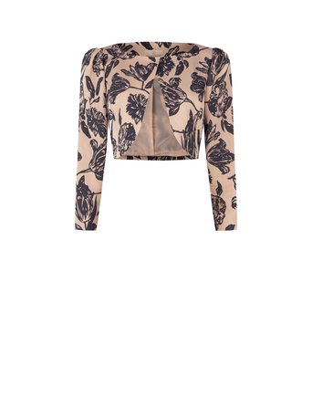 Floral Cropped Bolero