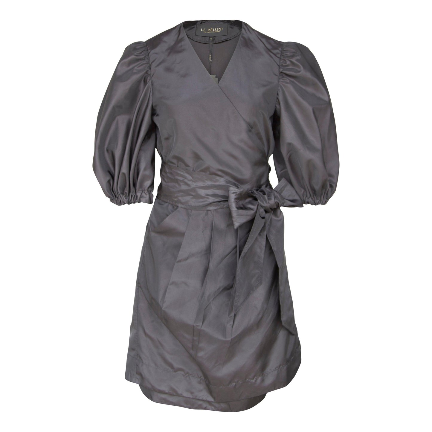 Black Lusso Wrap Dress – Elegant Women’s Wrap Dress