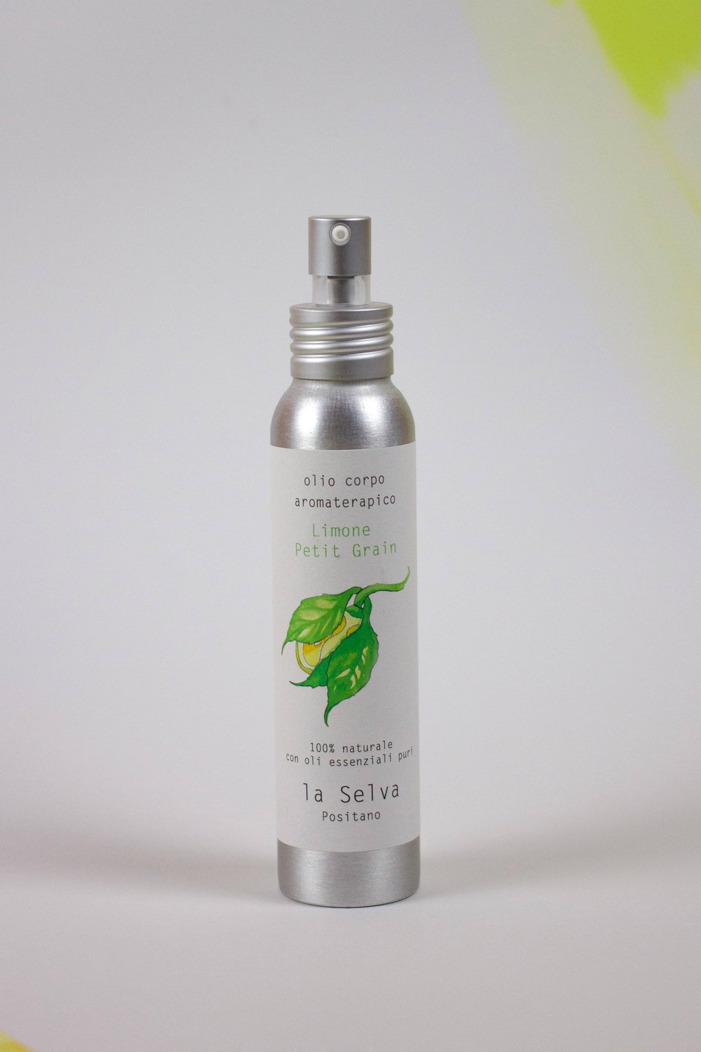 La Selva Positano Cosmetici Naturali - PETIGRAIN LEMON BODY OIL Available in formats: 100ml
