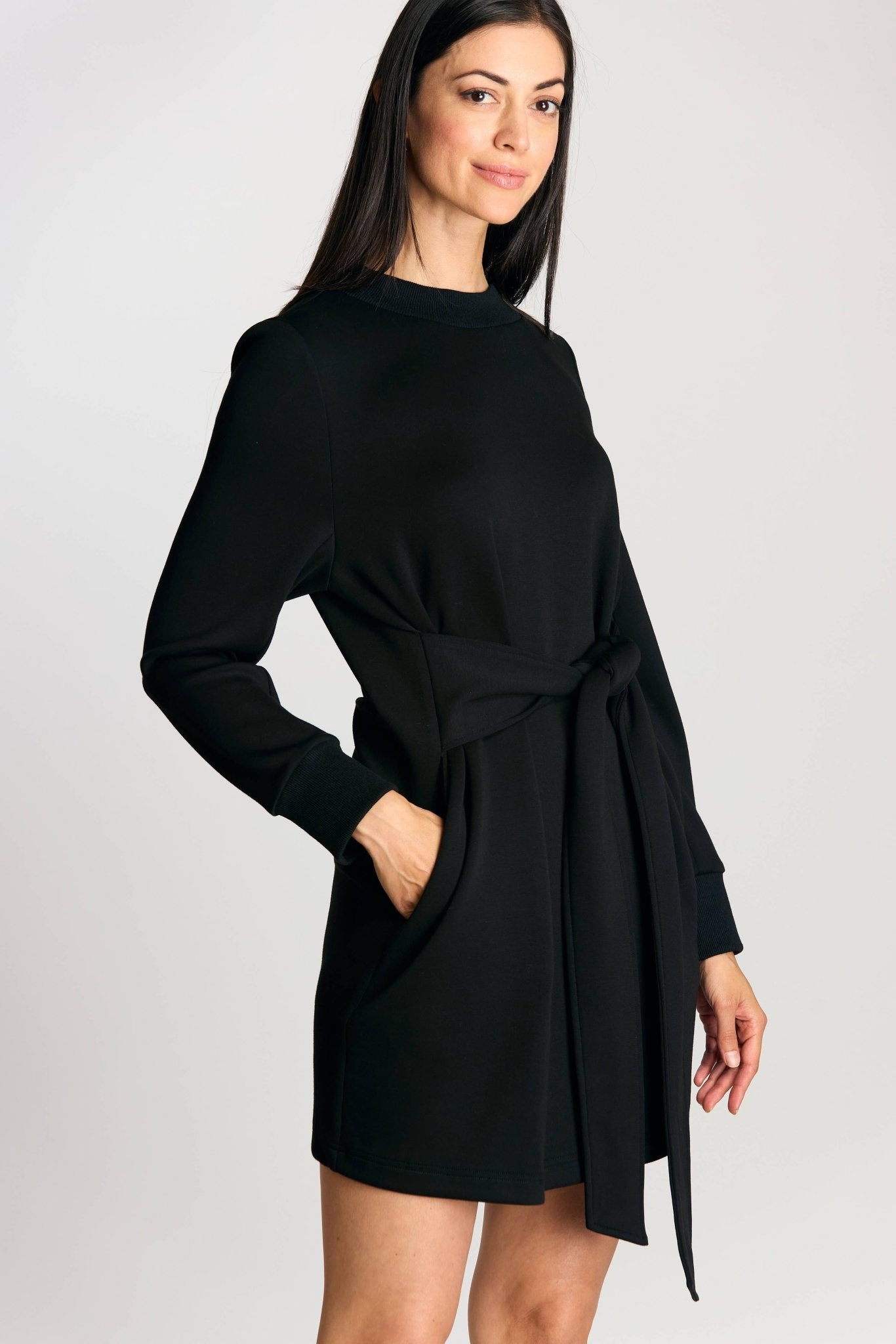 Butter Modal Waist Tie Dress - LaRella