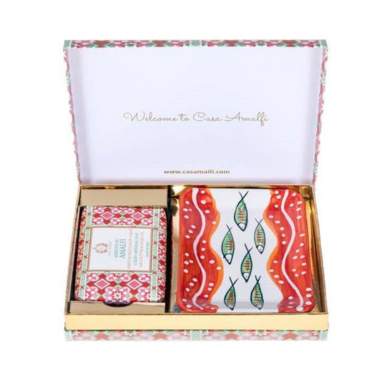 Casa Amalfi Aperitivo in Amalfi Maiolica Gift Box II - LaRella