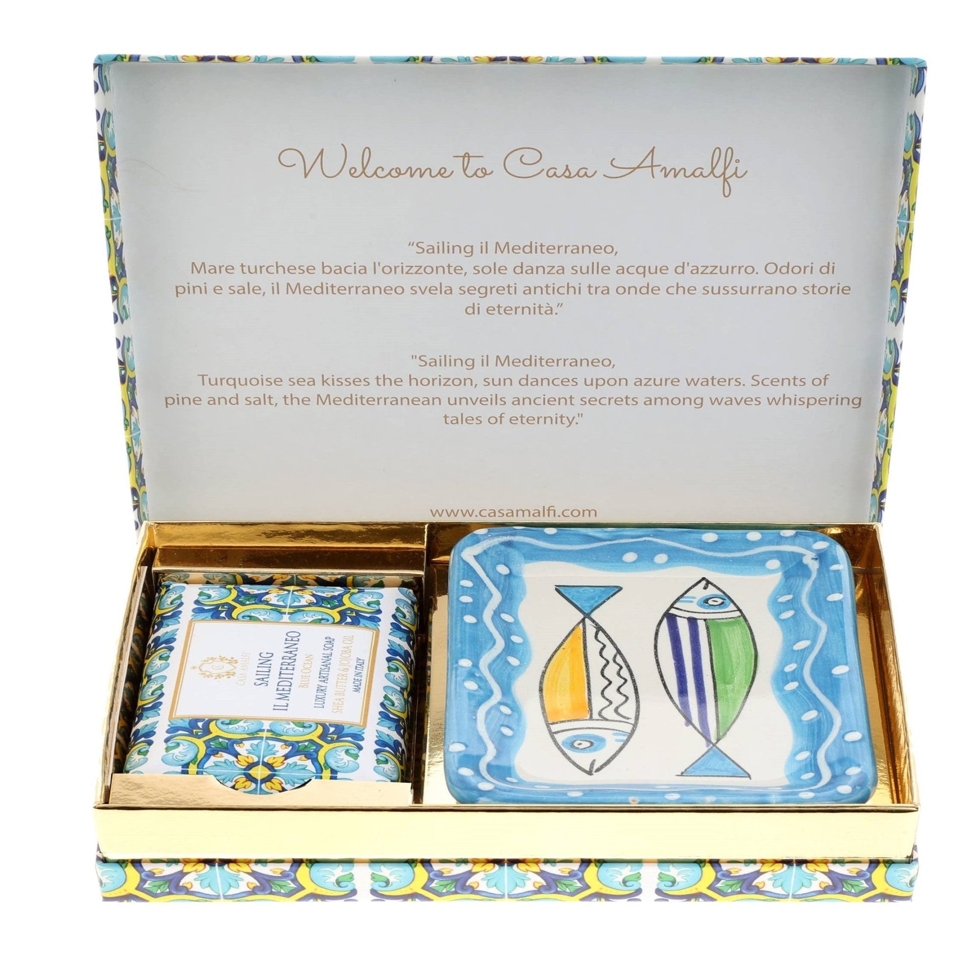 Casa Amalfi Sailing Il Mediterraneo Single Gift Box - LaRella