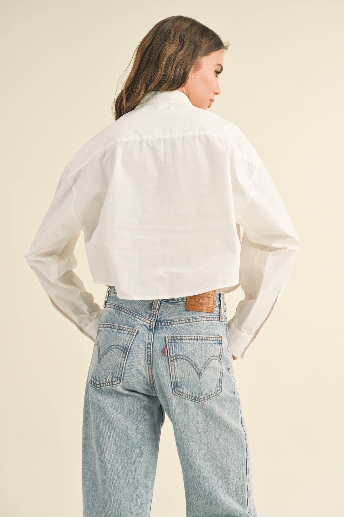 CROPPED BUTTONDOWN SHIRTS - LaRella