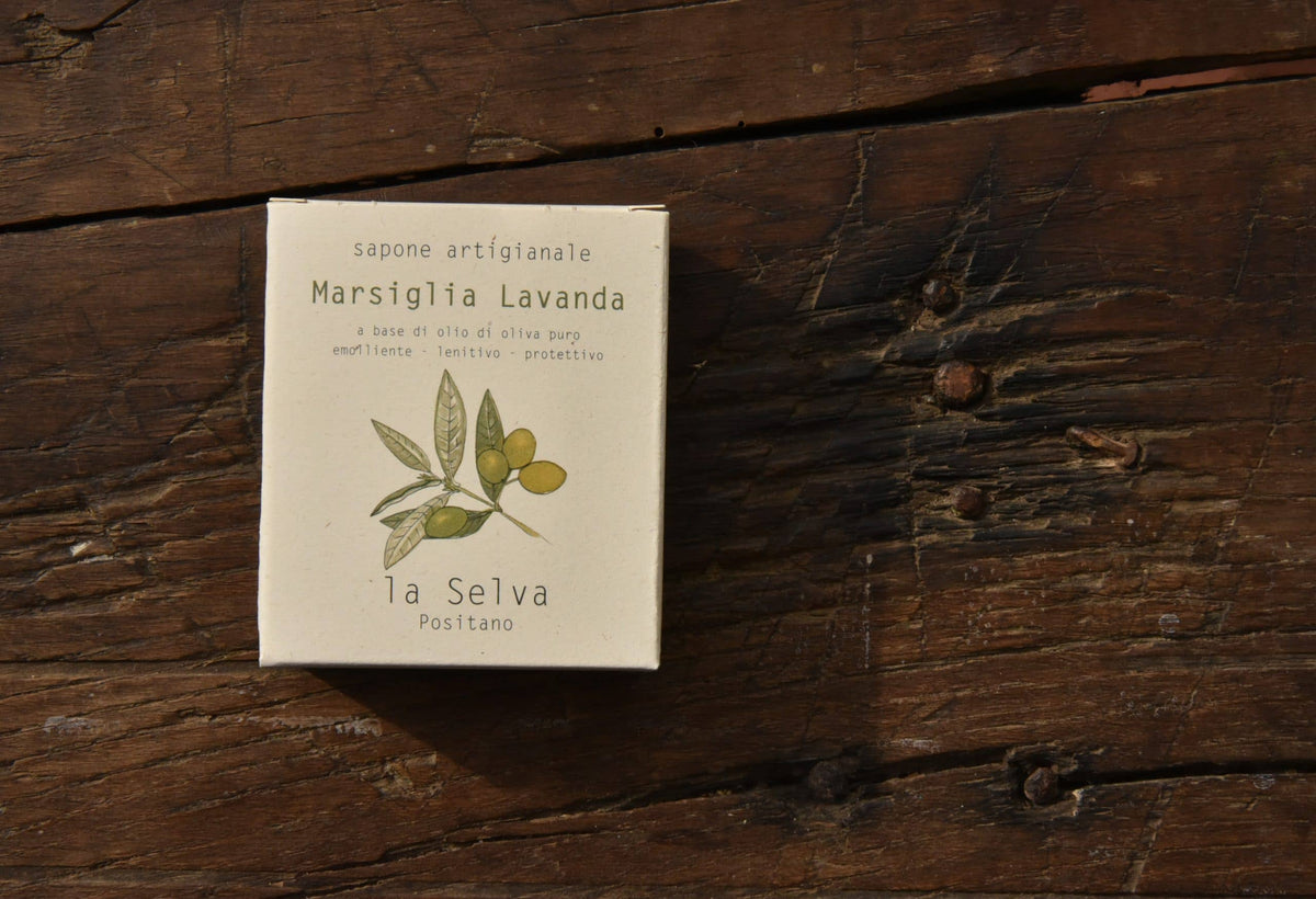 La Selva Positano Cosmetici Naturali - MARSEILLE LAVENDER SOLID SOAP
