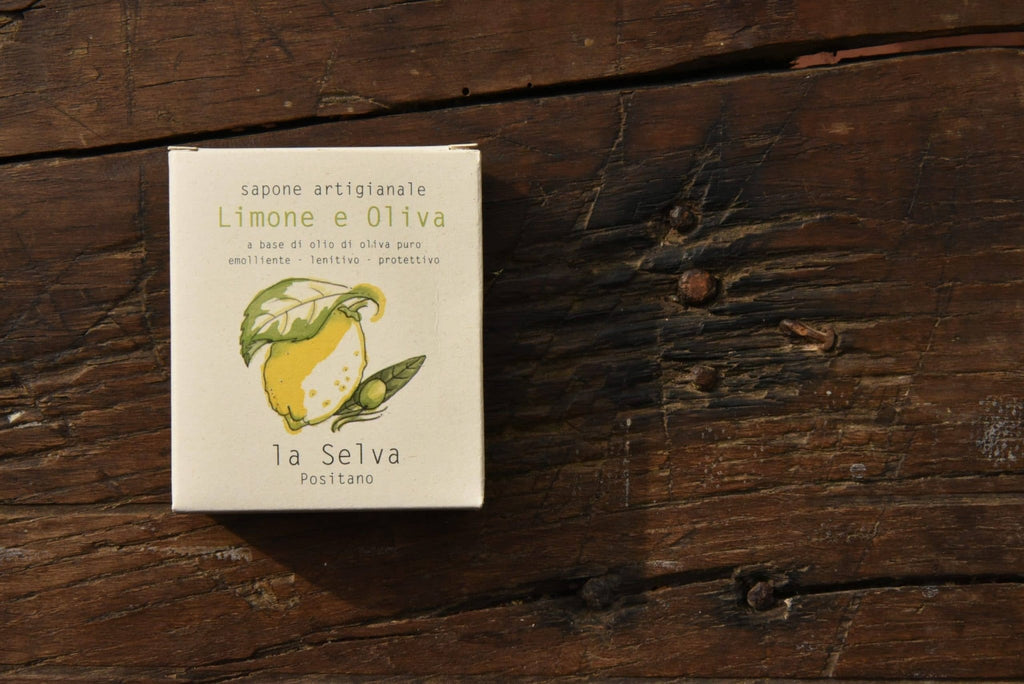 La Selva Positano Cosmetici Naturali - LEMON AND OLIVE SOLID SOAP - La Rella