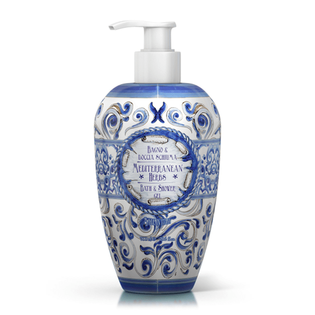 Le Maioliche MEDITERRANEAN HERBS Bath & Shower Gel 700 ml - LaRella