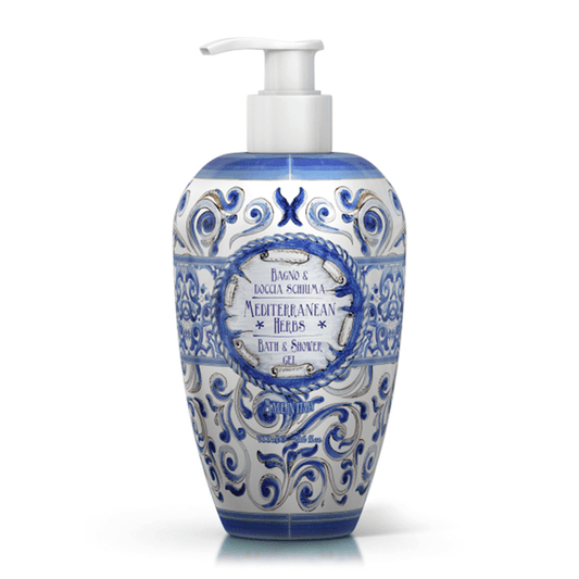 Le Maioliche MEDITERRANEAN HERBS Bath & Shower Gel 700 ml - LaRella