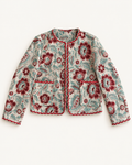 Burgundy Bloom Tapestry Jacket