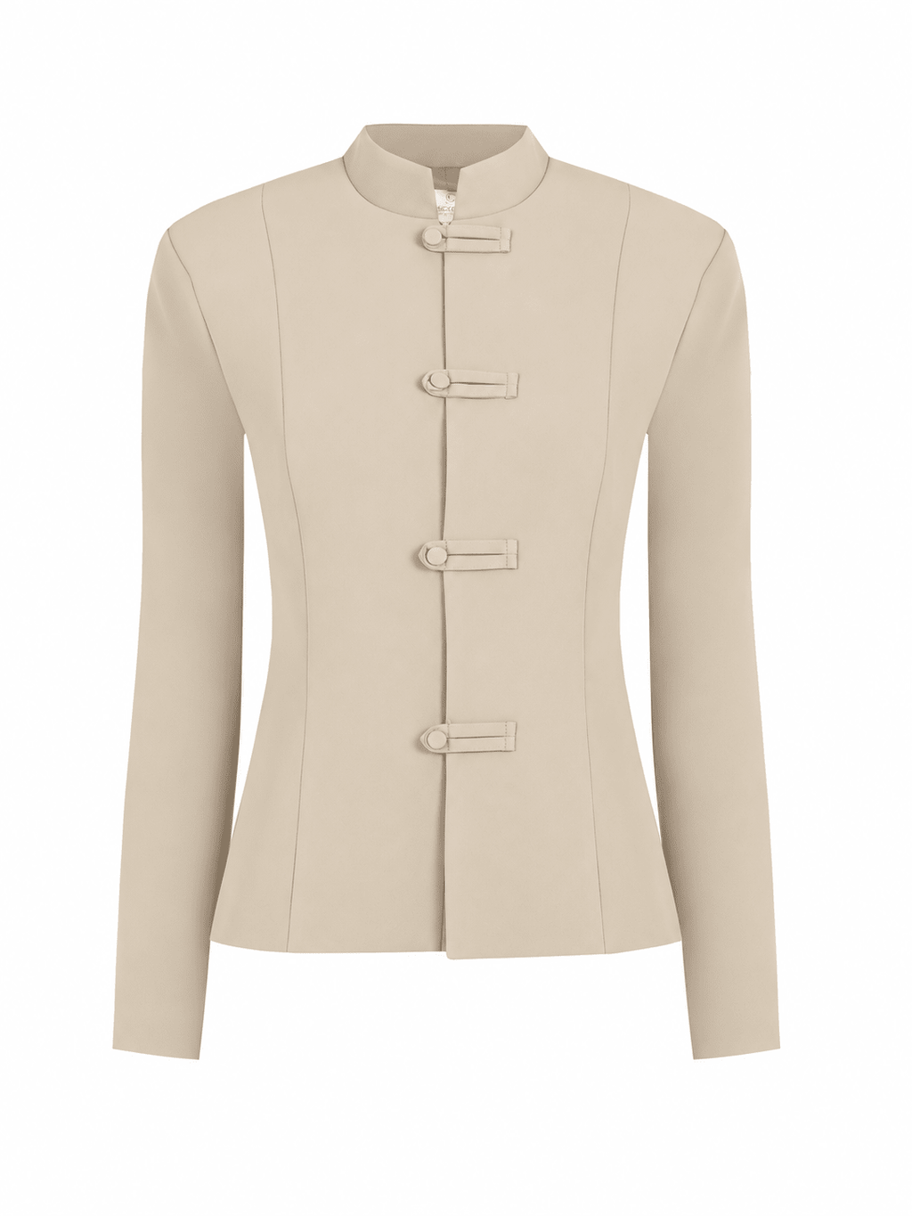 Rinascimento Taupe Military Jacket - La Rella