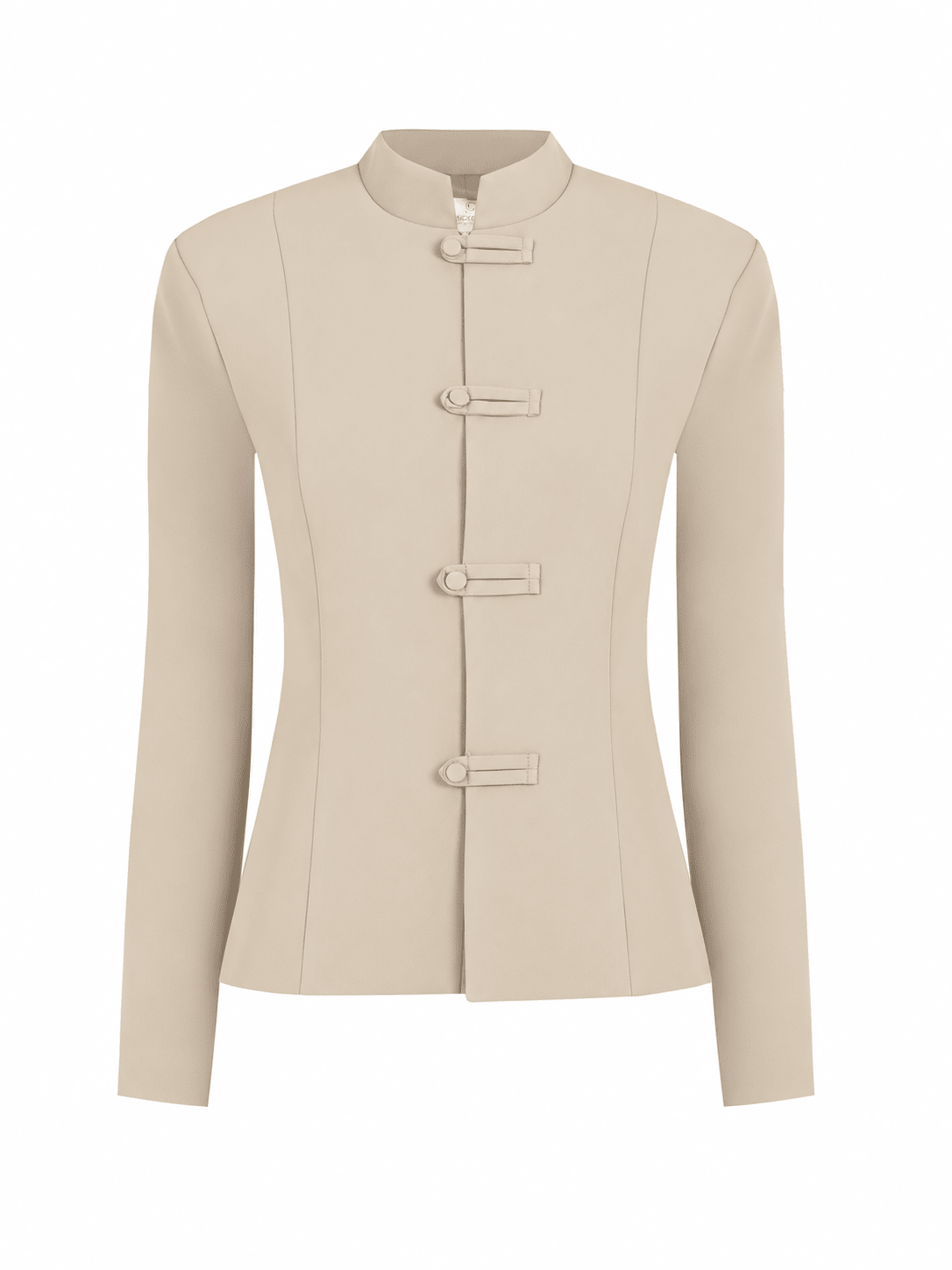 Rinascimento Taupe Military Jacket - La Rella