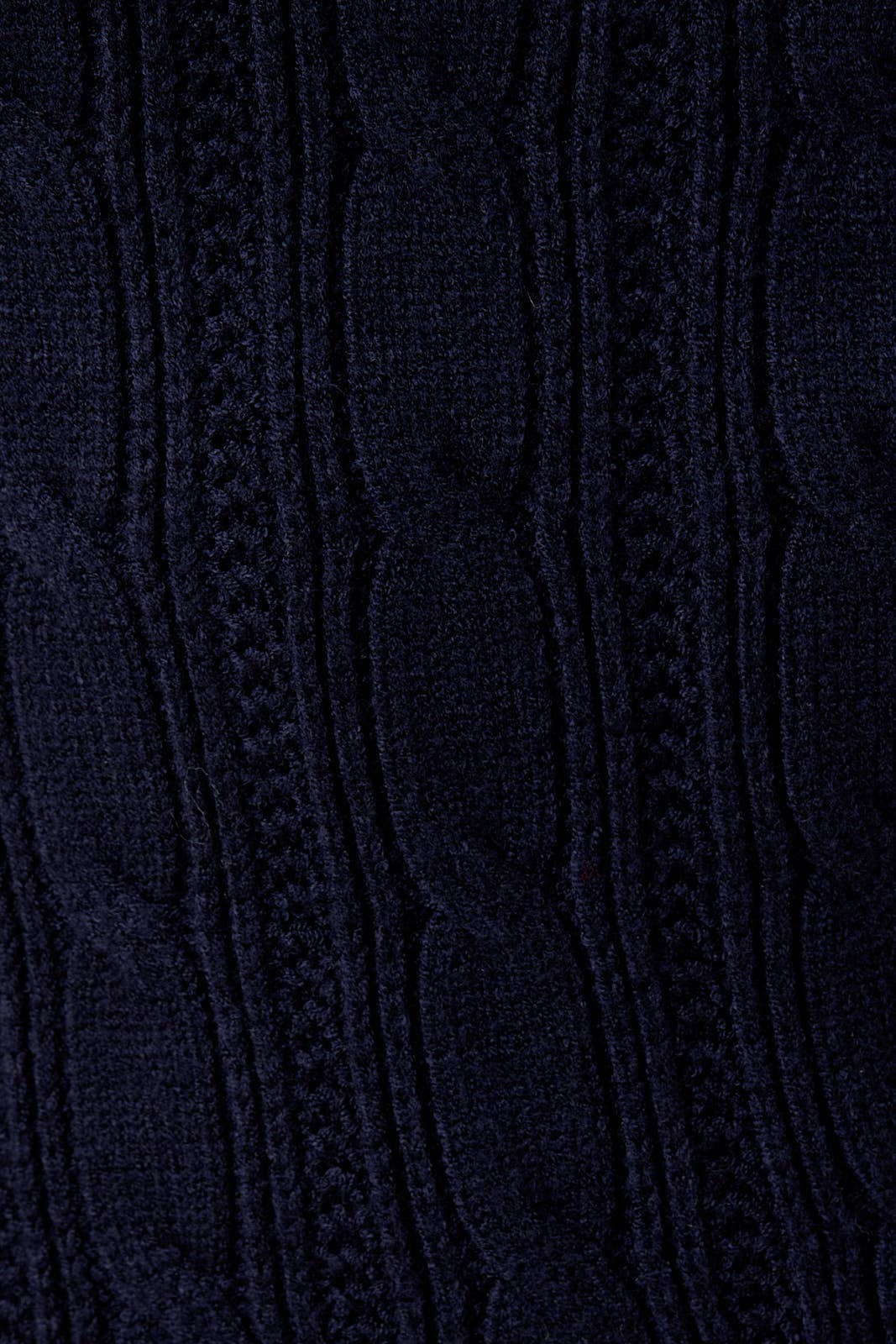 Sunday Edition by LE LIS - COLLAR SCALLOP DETAIL CABLE KNIT SWEATER MIDI DRESS - LaRella