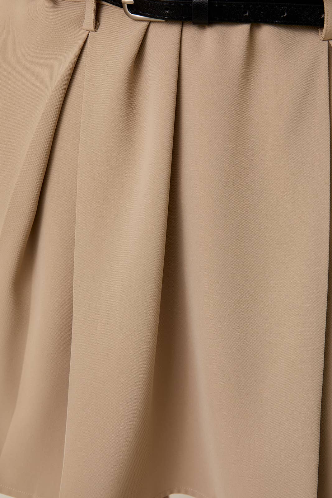 Sunday Edition by LE LIS - ROUND NECK SLEEVELESS DROP WAIST DRESS WITH BELT - LaRella