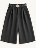 Tensione In Belted Cropped Pants - La Rella