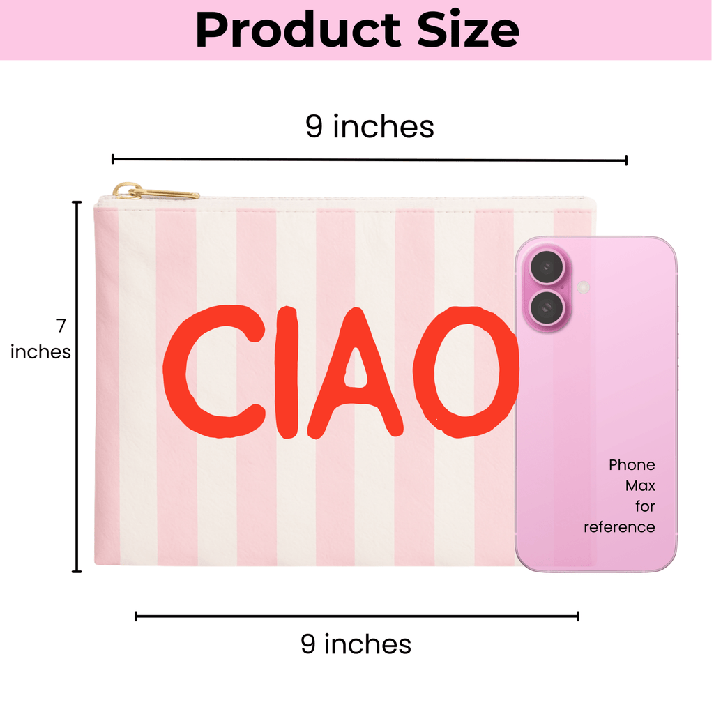 The Amalfi "Ciao" Travel Pouch - La Rella