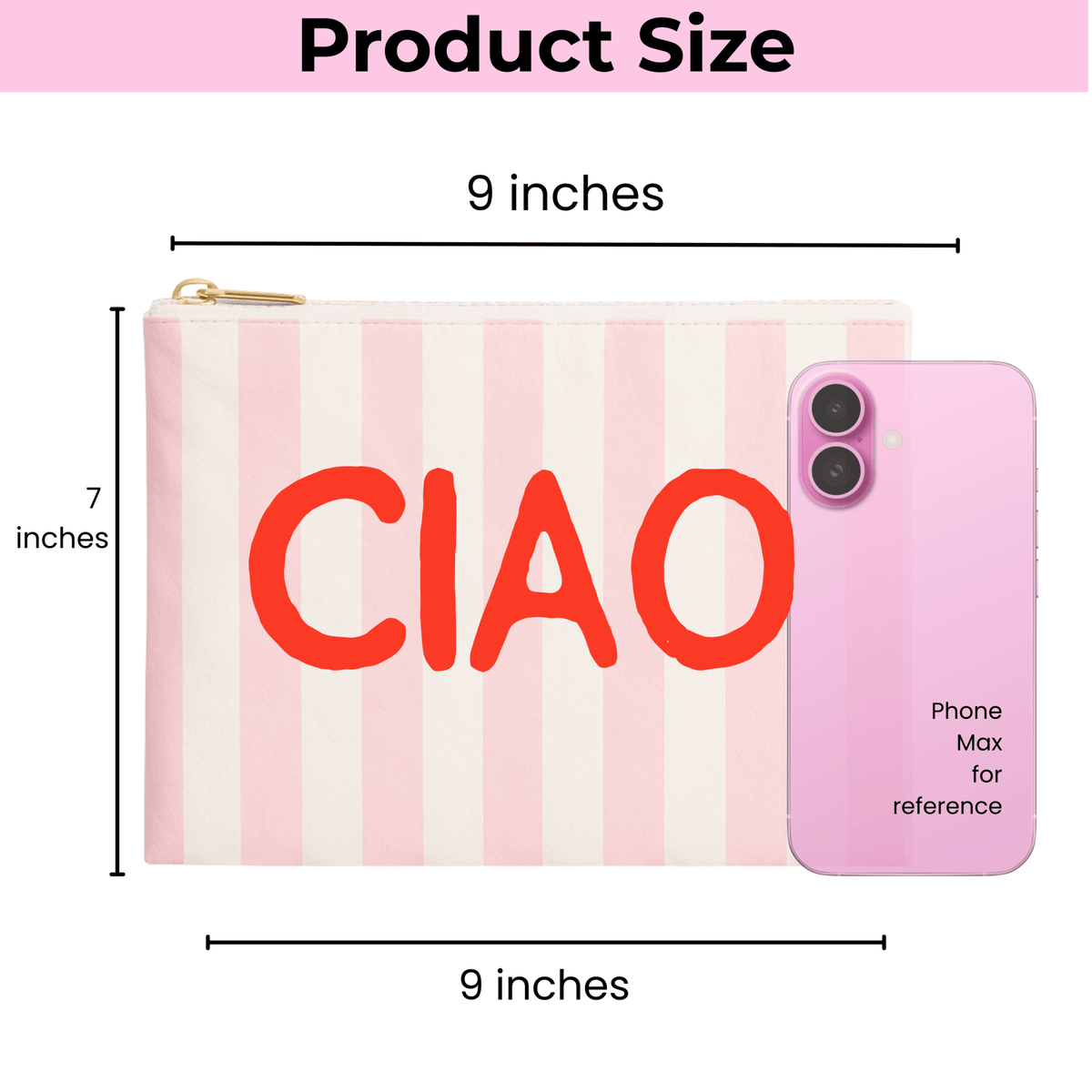 The Amalfi "Ciao" Travel Pouch - La Rella