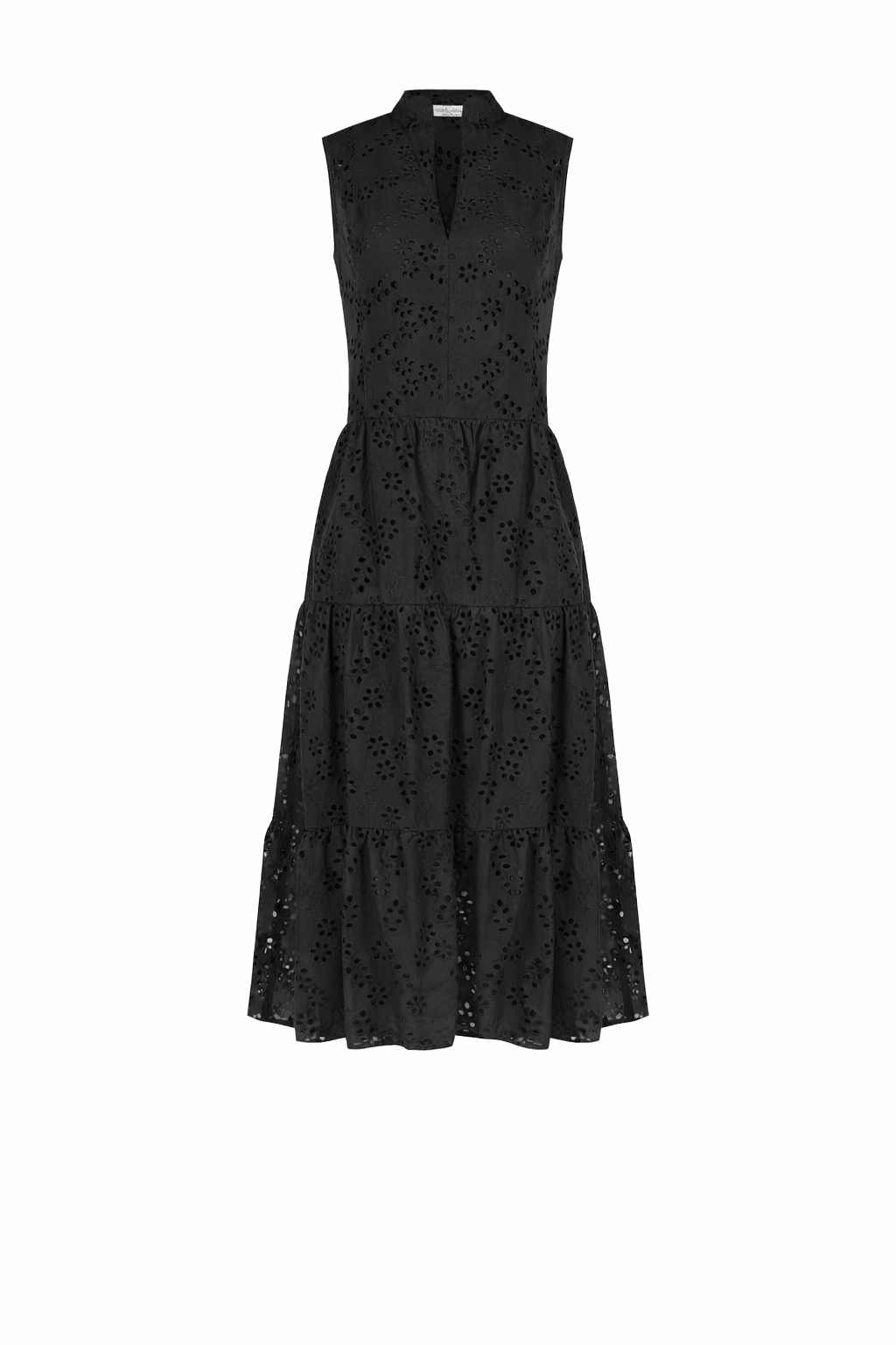 🖤 Vestito Nero in Cotone Italiano - La Rella